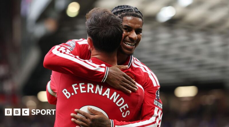 Manchester United beat Ipswich 5-1 on Sunday