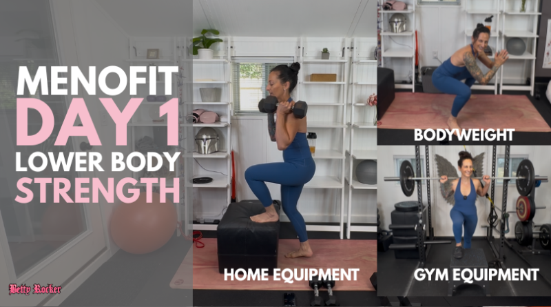 MenoFit Day 1: Lower Body Strength
