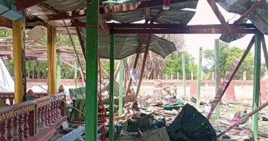 Myanmar military bombing kills 14 at Buddhist monastery, opposition reports