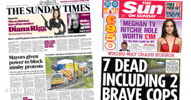 "Mayors given power to block nimby protests" reads the headline on the front page of the Sunday Times.