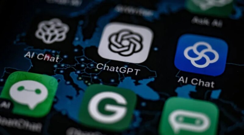 This illustration picture shows the AI (Artificial Intelligence) smartphone app ChatGPT surrounded by other AI App in Vaasa, on June 6, 2023.