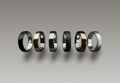 array of 6 Oura rings