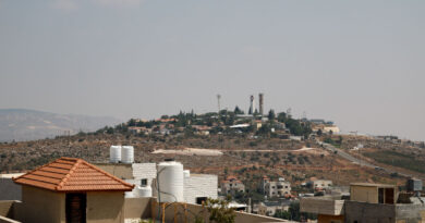 Pope calls for an end to West Bank violence against Palestinians