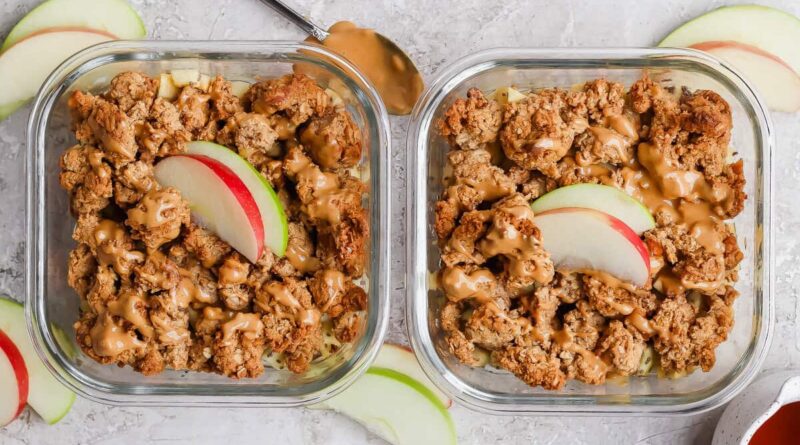 Protein Apple Crisp (Easy High-Protein Dessert)