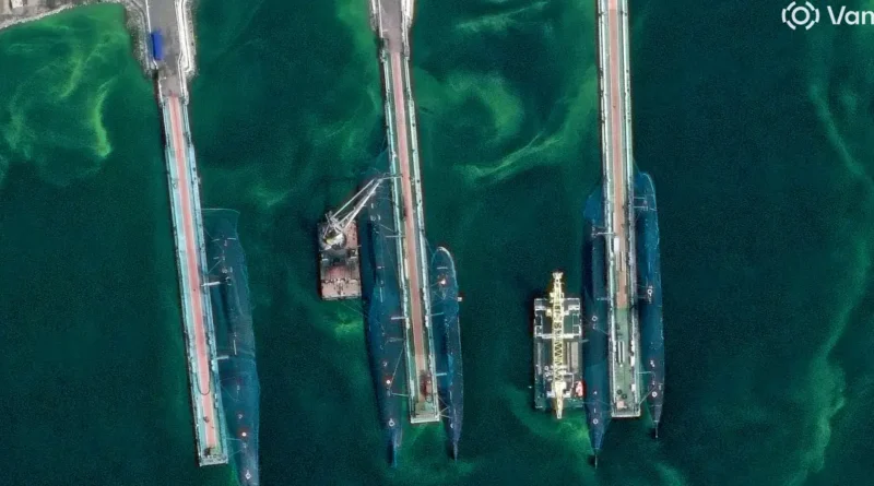 Satellite images show Russia added more anti-drone nets to its submarines at a Pacific base thousands of miles from Ukraine