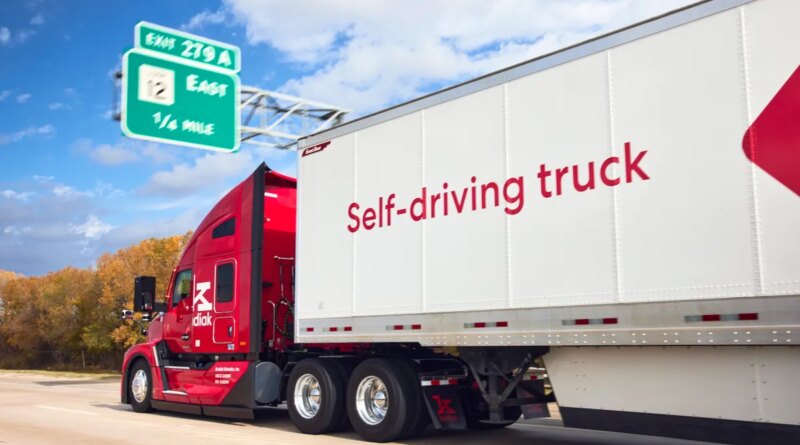 Self-driving trucks are officially testing on California highways | TechCrunch
