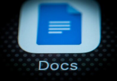 The Google Docs application is seen on a portable device in this photo illustration on December 6, 2017.