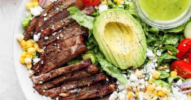Steak Salad with the Best Steak Salad Dressing