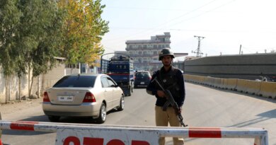 Suicide bomber kills 14 outside police station in Pakistan’s Swat