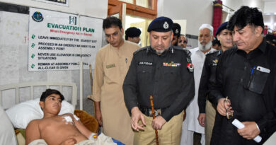 Suspected suicide bombing at police station kills 17 in Pakistan, officials say