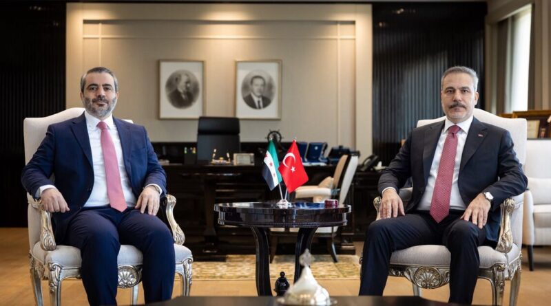 Syria's Shibani updates Turkey on Kurds' integration, slams Israel during Ankara visit