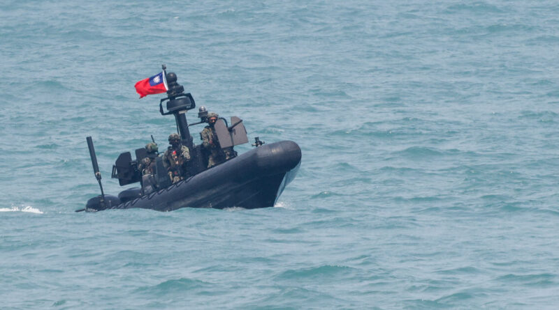 Taiwan holds naval drill during war games as China steps up maritime pressure