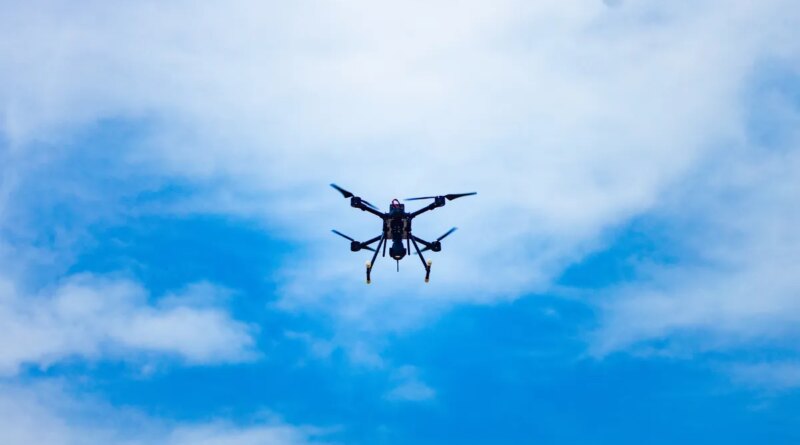 Terra Industries drone in flight