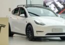 white Tesla