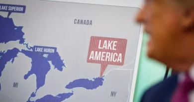 The internet has gone into full meme mode over Trump's Lake Ontario name change