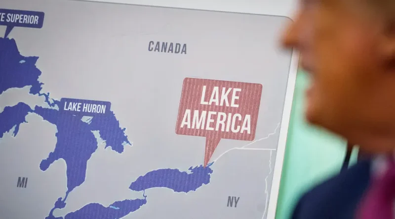 The internet has gone into full meme mode over Trump's Lake Ontario name change