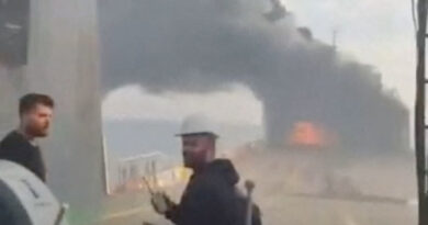 Three crew injured as cargo ship hit by drone attack near Russia's Novorossiysk