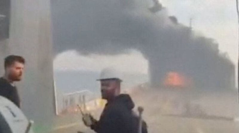 Three crew injured as cargo ship hit by drone attack near Russia's Novorossiysk
