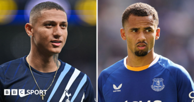 Richarlison and Iliman Ndiaye
