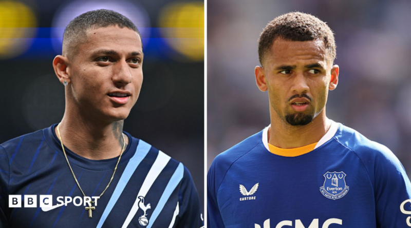 Richarlison and Iliman Ndiaye