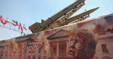 US forces strike two Iranian launchers on Iran's Larak island, US official says