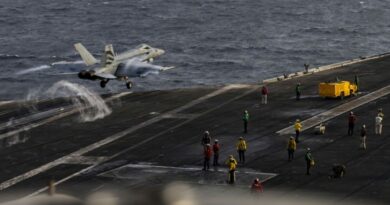 US sailors hit by strain of long aircraft carrier deployment