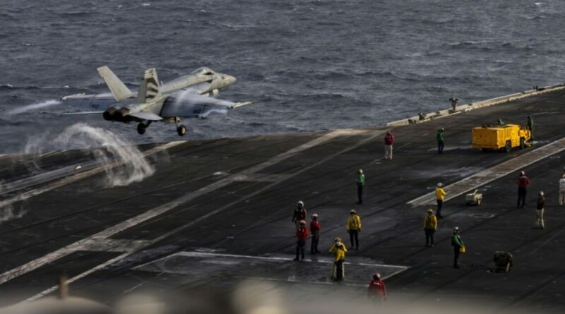 US sailors hit by strain of long aircraft carrier deployment