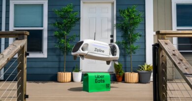Uber adds Zipline drones to its Eats delivery network | TechCrunch