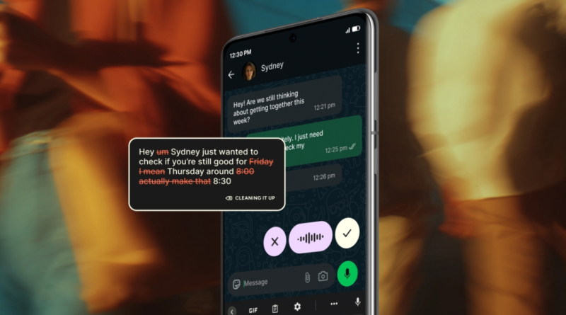 Wispr Flow Android splash page