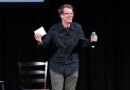 YouTube personality and author Hank Green speaks on stage as he discusses his new book "An Absolutely Remarkable Thing" at The Town Hall on September 25, 2018 in New York City.