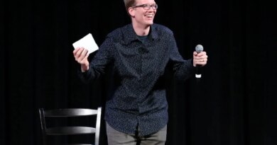 YouTube personality and author Hank Green speaks on stage as he discusses his new book "An Absolutely Remarkable Thing" at The Town Hall on September 25, 2018 in New York City.