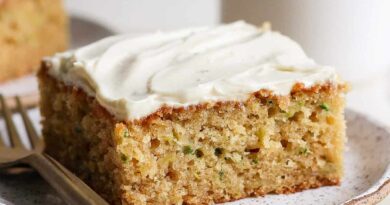 Zucchini Cake Recipe (Ultra-Moist & Easy)