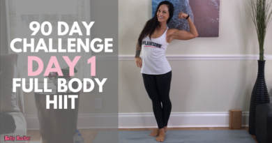 90 Day Challenge Day 1: Full Body HIIT