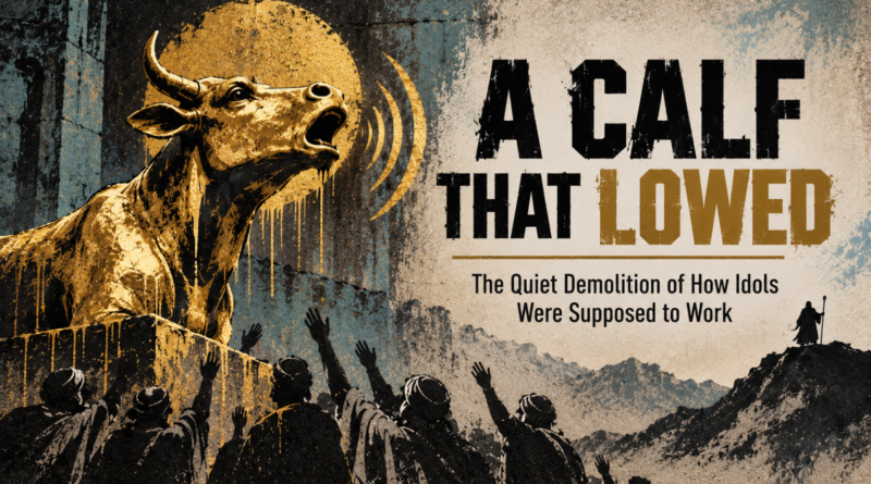 A Calf That Lowed