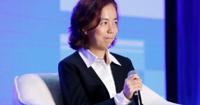 Fei-Fei Li speaks onstage during The AI Optimist Club at WIRED Celebrates 30th Anniversary With LiveWIRED at The Midway SF on December 05, 2023