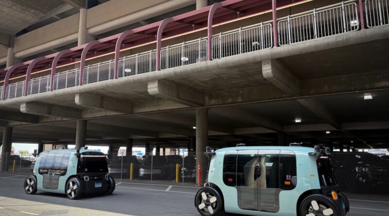 Amazon's Zoox expands its robotaxi service to Las Vegas airport | TechCrunch