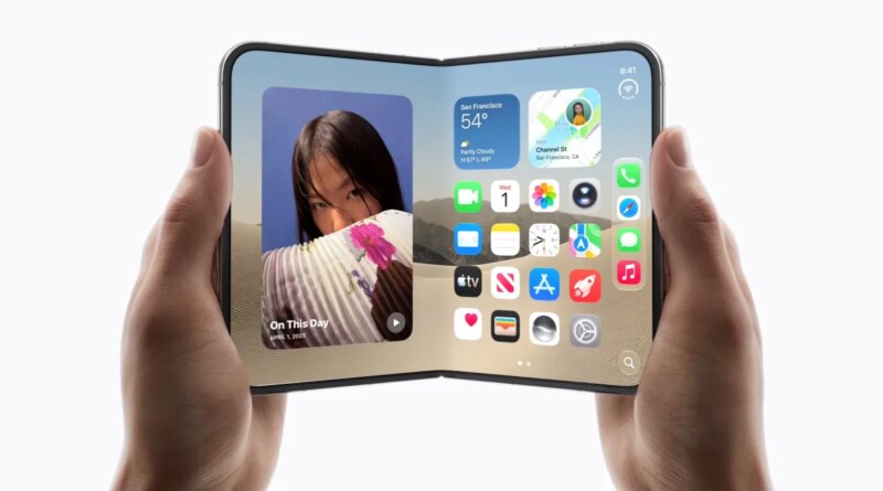 Apple unveils its first foldable, the iPhone Duo | TechCrunch