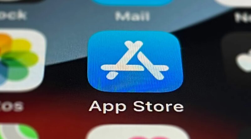 App Store icon on iPhone screen