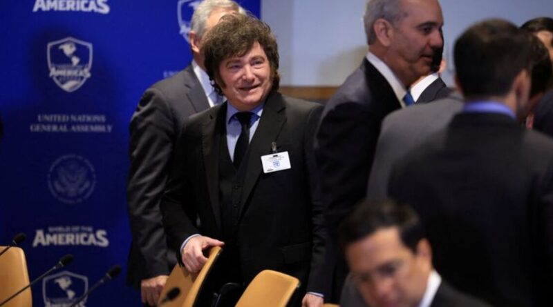 Argentina's Milei addresses UN as tensions rise over Falkland Islands