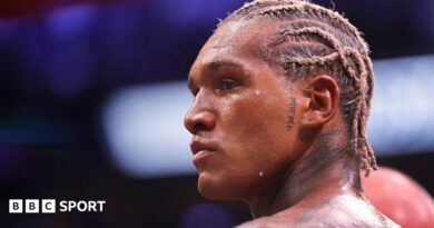 Conor Benn looking dejected
