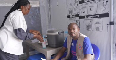 DR Congo rolls out Ebola vaccine for health workers as death toll rises