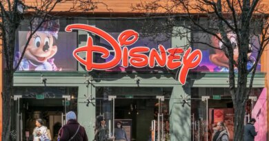 exterior of Disney store