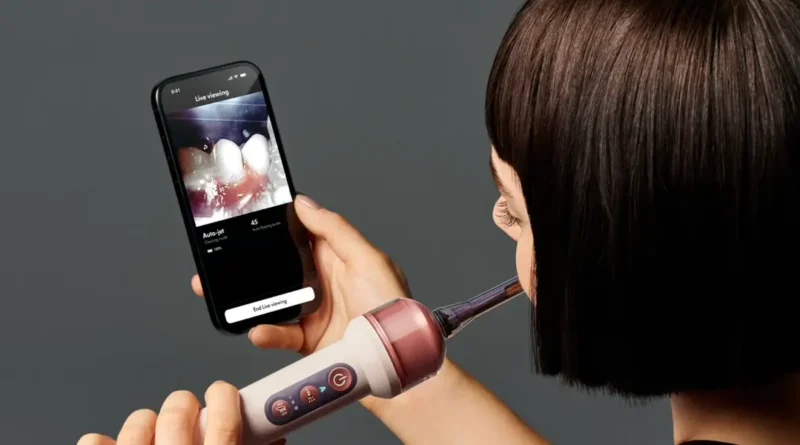 Dyson's new $500 AI toothbrush puts a camera in your mouth