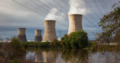 Three Mile Island Nuclear power generating station.