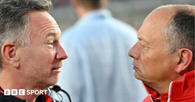 Christian Horner and Frederic Vasseur