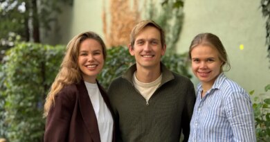 Furo co-founders Lena Sophia Voß, Simon Wittner and Leonie Wagner