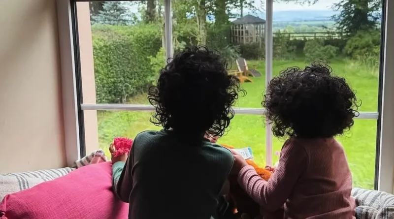 I grew up being afraid to make mistakes and show my emotions. I'm raising my children differently.