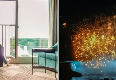 I spent $1,000 to stay in a hotel directly facing Niagara Falls. The room surprised me in 4 ways.