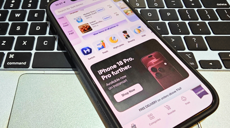 iPhone 18 Pro quick commerce sale in India