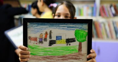 In West Bank art centre, Palestinian children paint hopes beyond checkpoints